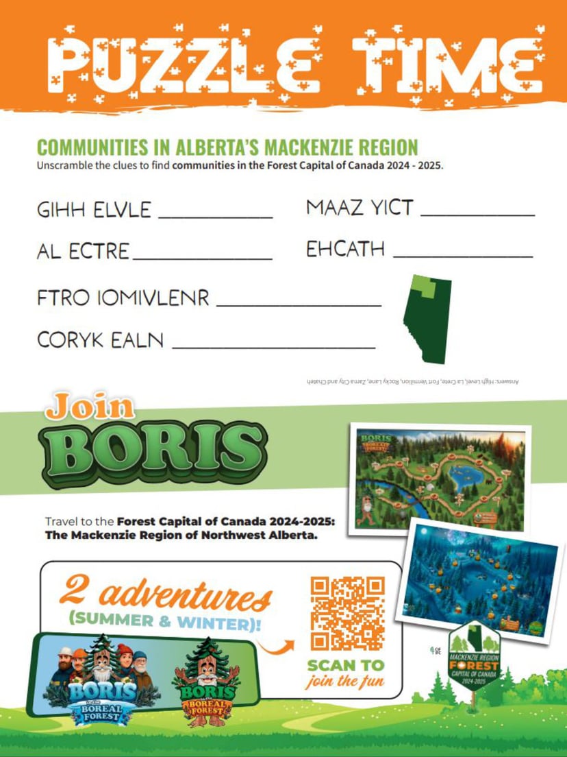 Communities word scramble puzzle